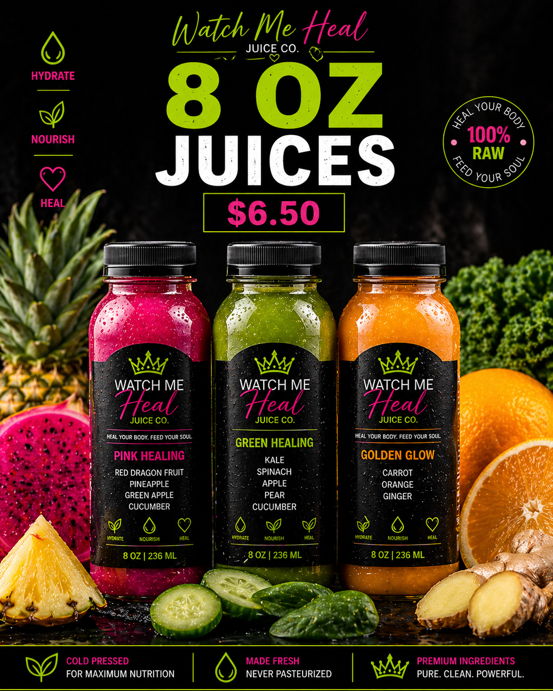 🌈 Signature Juices